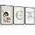 Kit 3 Quadros Decorativos Infantil Jesus Pastor de Ovelha Salmo Nome Personalizado - Imagem 6