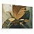 Quadro Decorativo Arte Botânica Abstrata Folhagem Folhas Tons Verde Dourado Laranja Natureza - Imagem 4