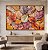 Quadro Decorativo Natureza Folhas Secas Outono Tons Quentes Laranja - Imagem 1