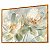 Quadro Decorativo Floral Flores Tons Claros Verde Branco Luxo Natureza - Imagem 4