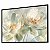 Quadro Decorativo Floral Flores Tons Claros Verde Branco Luxo Natureza - Imagem 6