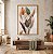 Quadro Decorativo Folhas Secas Tons Laranja Verde Trigo Natureza - Imagem 1