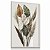 Quadro Decorativo Folhas Secas Tons Laranja Verde Trigo Natureza - Imagem 3
