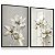 Quadro Decorativo Flores Delicadas Folhas Pétalas Brancas Natureza Clean - Imagem 6