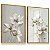 Quadro Decorativo Flores Delicadas Folhas Pétalas Brancas Natureza Clean - Imagem 4