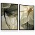 Quadro Decorativo Arte Floral Pétalas Delicadas Tons Verde e Bege Natureza Clean - Imagem 5