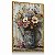 Quadro Decorativo Rústico Flores Vintage Floral Regador Plantas - Imagem 5