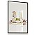 Quadro Decorativo Nutrição Nutricionista Balança Pés Saúde Corpo Feminino Flores Rosas - Imagem 6