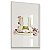 Quadro Decorativo Nutrição Nutricionista Balança Pés Saúde Corpo Feminino Flores Rosas - Imagem 2