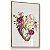 Quadro Decorativo Anatomia Coração Flores Medicina Psicologia - Imagem 3
