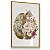 Quadro Decorativo Cérebro Rosa Flores Psicologia Psiquiatria Medicina - Imagem 3
