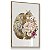 Quadro Decorativo Cérebro Rosa Flores Psicologia Psiquiatria Medicina - Imagem 5