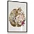 Quadro Decorativo Cérebro Rosa Flores Psicologia Psiquiatria Medicina - Imagem 6