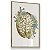 Quadro Decorativo Cérebro Tons Azuis Anatomia Humana Medicina Clínica Médica e Psicológica - Imagem 3