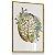 Quadro Decorativo Cérebro Tons Azuis Anatomia Humana Medicina Clínica Médica e Psicológica - Imagem 4