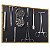 Quadro Decorativo Estúdio Piercing Instrumentos Brincos Orelha Face Body Art - Imagem 6