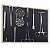 Quadro Decorativo Estúdio Piercing Instrumentos Brincos Orelha Face Body Art - Imagem 5