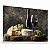 Quadro Decorativo Vinho Tinto Wine Queijos Uvas Adega Petiscos - Imagem 4
