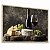 Quadro Decorativo Vinho Tinto Wine Queijos Uvas Adega Petiscos - Imagem 5
