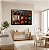 Quadro Decorativo Temperos Folhas Tomate Facas Churrasco Mise en Place - Imagem 1
