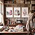Quadro Decorativo Costura Máquina Agulha Tesoura Atelier Costureira Manequim Kit 3 Quadros - Imagem 1