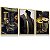 Quadro Decorativo Terno Alfaiate Agulha Máquina Costura Fita Métrica Kit 3 Quadros - Imagem 5