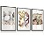 Quadro Decorativo Costura Tesoura Atelier Costureira Máquina Rosa Flores Kit 3 Quadros - Imagem 6