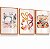 Quadro Decorativo Costura Tesoura Atelier Costureira Máquina Rosa Flores Kit 3 Quadros - Imagem 4