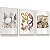 Quadro Decorativo Costura Tesoura Atelier Costureira Máquina Rosa Flores Kit 3 Quadros - Imagem 2