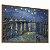 Quadro Decorativo A Noite Estrelada Sobre o Ródano Vincent Van Gogh Pintura - Imagem 3