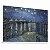 Quadro Decorativo A Noite Estrelada Sobre o Ródano Vincent Van Gogh Pintura - Imagem 4