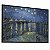 Quadro Decorativo A Noite Estrelada Sobre o Ródano Vincent Van Gogh Pintura - Imagem 2