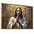 Quadro Decorativo Jesus Orando Rezando Vitral Tunica Branca Religião - Imagem 6