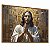 Quadro Decorativo Jesus Orando Rezando Vitral Tunica Branca Religião - Imagem 3