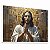 Quadro Decorativo Jesus Orando Rezando Vitral Tunica Branca Religião - Imagem 4
