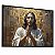 Quadro Decorativo Jesus Orando Rezando Vitral Tunica Branca Religião - Imagem 2