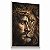 Quadro Decorativo Leão de Judá e Jesus com Coroa de Espinhos - Imagem 5