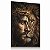 Quadro Decorativo Leão de Judá e Jesus com Coroa de Espinhos - Imagem 2