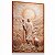Quadro Decorativo Religioso Jesus Pastor Ovelha Vale ao Pôr do Sol Efeito Entalhe - Imagem 4