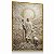 Quadro Decorativo Religioso Jesus Pastor Ovelha Vale ao Pôr do Sol Efeito Entalhe - Imagem 3