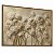 Quadro Decorativo Flores Efeito 3D Corda de Algodão Hastes Dente de Leão - Imagem 3