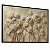 Quadro Decorativo Flores Efeito 3D Corda de Algodão Hastes Dente de Leão - Imagem 6