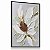 Quadro Decorativo Flor Texturas Elegância Botânica Desenho Espatulado Pintura - Imagem 5