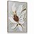 Quadro Decorativo Flor Texturas Elegância Botânica Desenho Espatulado Pintura - Imagem 3