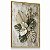 Quadro Decorativo Folhagem Efeito Relevo Botânico Dourado Costela-de-Adão Textura Rústica - Imagem 5