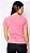 Baby Look Estonada  RUNNING - Rosa - Imagem 3