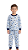 Ref. 10126 Pijama longo em malha estampado - Imagem 2