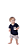 Ref. 4008 Pijama infantil masculino curto - azul marinho - Imagem 3
