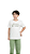Ref. 10918 Pijama juvenil calça com camiseta - Imagem 2
