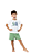 Ref. 1082 Pijama infantil curto - Imagem 1